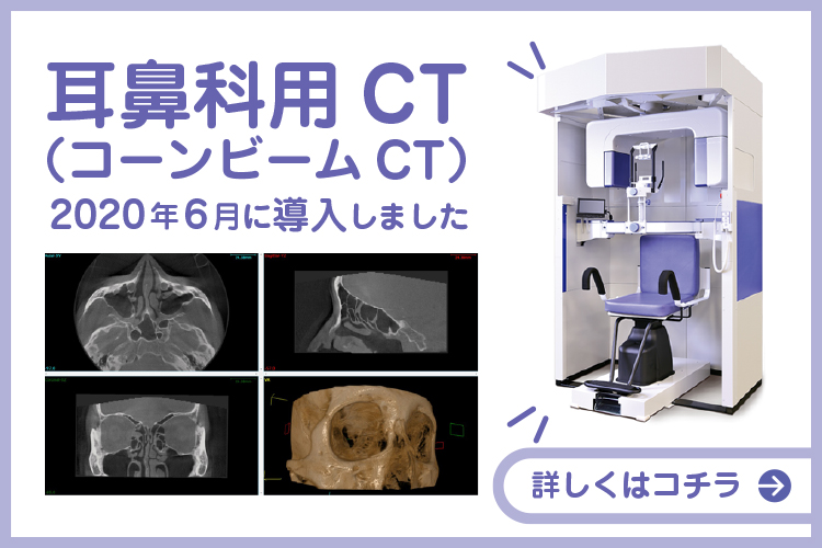 わたなべ耳鼻咽喉科の 耳鼻科用CT(コーンビームCT)